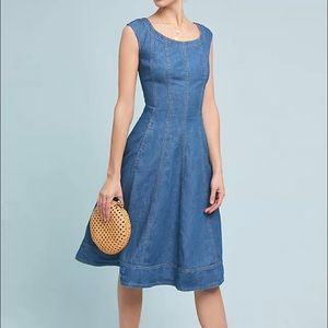 Pilcro denim dress Anthropologie Exc cond, Sz 2